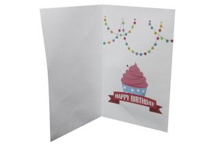 Wholesale Thankgiving Audio Voice Recording Card , Custom Sound Module Full Color Printing from china suppliers