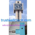 double side street clock,movement for city street clock,double faces clocks