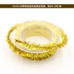 Shinny Wired Wrapping Paper Rope 100m Paper Twist Rope Rose Silver