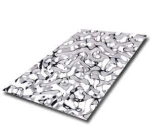 Wholesale Mirror Plate Water Ripple Stainless Steel Sheet For Ceiling from china suppliers