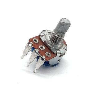 Wholesale 150V AC 500k Potentiometer With Switch 15mm 3 Position Mixer Console from china suppliers