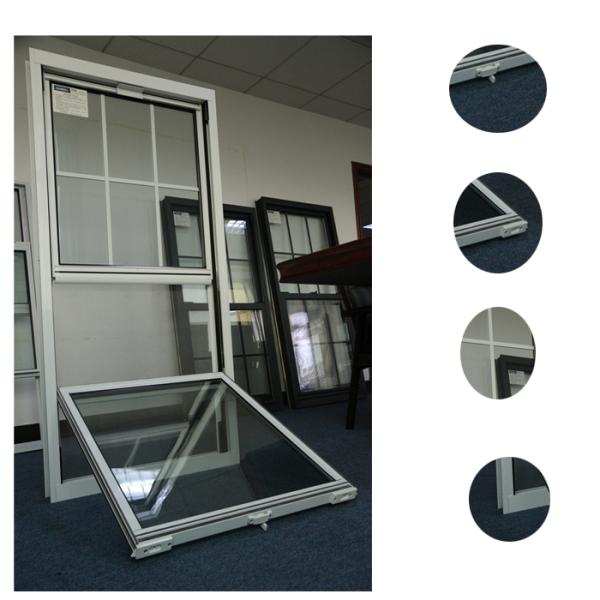 Magnetic Screen 2022 Sound Proof Sash Vertical Opening Double-Hung Windows for Home