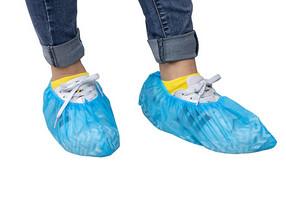 Wholesale Breathable Disposable Boot Covers , Impervious Medical Disposable Shoe Booties from china suppliers