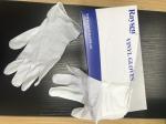 White Latex Free Powder Free Disposable Gloves S - XL Size PVC Material