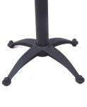 Cast Iron Vintage Table Base Black Powder Coated Hospitality Furniture ISO 9001