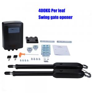 China Residential Swing Gate Opener Kit Electronic Door Opener 400kg 880lbs Power 62W on sale