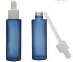 Hot Sale Color Frosted 50ml Empty Serum Dropper Glass Bottle Packaging For Oil