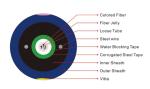 G652D Fiber Optic Cable MGXTWV Central Loose Tube Flame Retardant