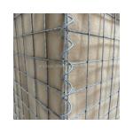 Square Hole High Tensile Strength Beige Geotextile Zinc-Coated Defensive Sand
