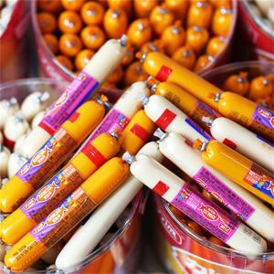 Wholesale Custom Brand Logo Printed Pvdc Plastic Casing For Sausages from china suppliers