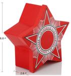 Cardboard cookie packing gift box Stocked luxury wholesale custom round flower