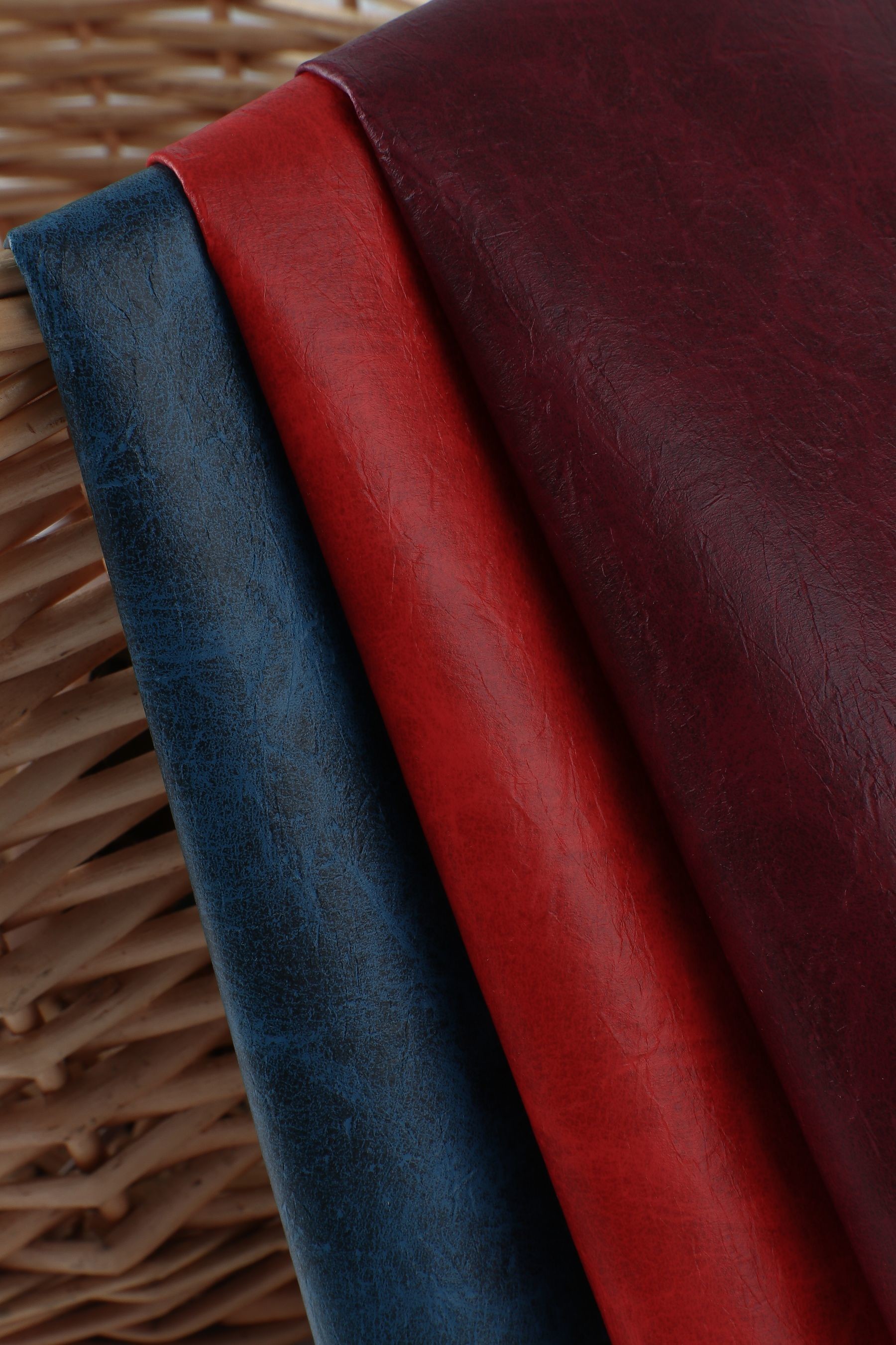 Yangbuck Style Packaging Leather Non Woven PVC Imitation Leather Material