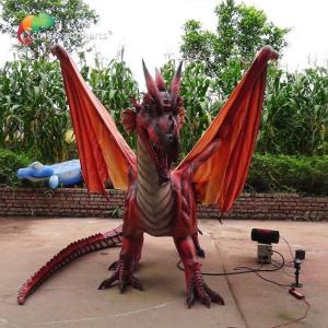 Wholesale CE Outdoor Theme Exhibition Animatronic Dragons Life Size Dragon For Amusement Park from china suppliers