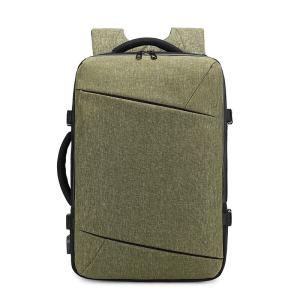Wholesale All Seasons USB Khaki Overnight Bag Multi Functional Backpack 39L from china suppliers