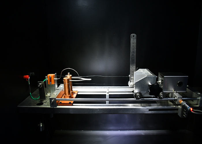 IEC 60335 Glow Wire Flammability And Temperature Test Apparatus With PLC Control