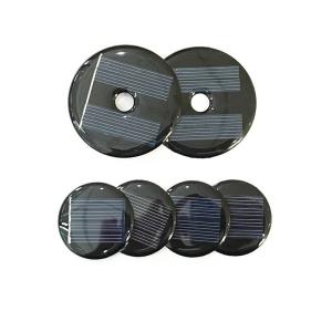 China Circular Polycrystalline Solar Panel Charger Amorphous Silicon Photovoltaic Module on sale