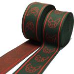 Wide 60mm Striped Nylon Webbing 6cm Striped Webbing For Bags