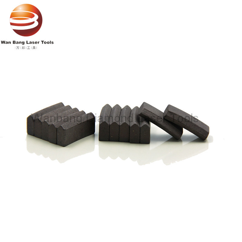 Smooth Cutting Roof Top Flat Top Diamond Core Bit Segments for Reforced Concrete