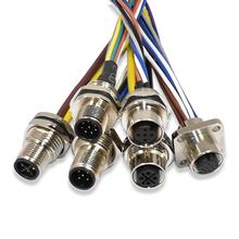 Wholesale Male / Female M12 Waterproof Connector A B D X Coded IP68/IP67 from china suppliers