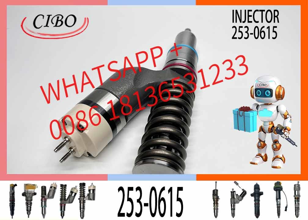 Fuel Injector 253-0615 10R-1000 10R-7229 211-0565 211-3022 211-3023 235-1403 244-7716 253-0619
