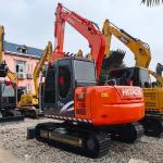 ZX70-7 Used Hitachi Mini Excavator 0.3m3 Bucket Capacity 41kw Rated Power