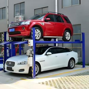 Wholesale Load 2500kg 4 Post Car Parking Lift PLC Hydraulic Parking System from china suppliers