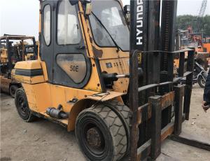 Wholesale Used HYUNDAI FD50 forklift/tcm 5t forklift made in KOREA /KOREA HYUNDAI forklift 5T for sale from china suppliers