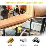 6-Piece Metal Wood Cutting Reciprocating Saw Blades Set For Metal Plastic Wood