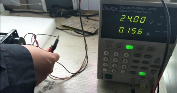 24V DC Fridge Cooling Fan DC Tangential Cross Type Ball Bearing 2200RPM-3000RPM