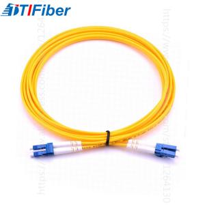 Wholesale High Stability Fiber Optic Patch Cord SC/UPC 2.0mm LSZH Jacket Yellow Color from china suppliers
