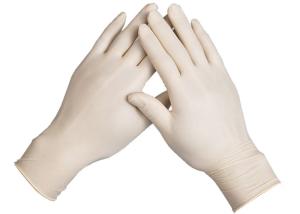 Wholesale Powder Free Latex Disposable Medical Gloves For Medical Examination , Hospital from china suppliers
