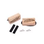 Alnico 5 Maple Wood Guitar Pickup Mini Humbucker Pickup For Perfect Sound