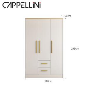 Wholesale Multispace Bedroom Storage Wardrobe With Mirror Hinged Door from china suppliers
