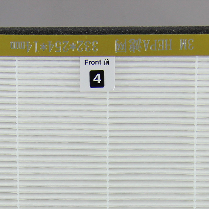 Cardboard Frame Mini Pleat Hepa Filter , H11 Hepa Filter Air Conditioner Use