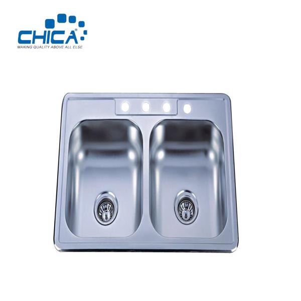 Stainless Steel Kitchen Sink Double Bowl Kitchen Sink Press Kitchen Sink For