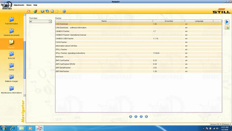 Forklift Diagnostic Tool V8.21 for Still CANBOX 50983605400 for Still CANBOX USB Interface Diagnostic Scanner