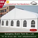 Wedding / Event Marquee Curved Trade Show Tent 20 * 30m Hot - Dip Galvanized