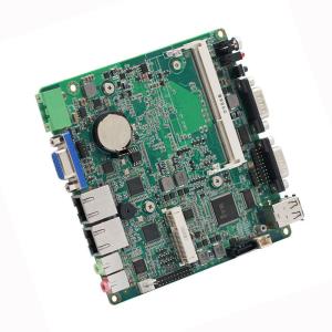 Wholesale Quad Cores J1900 NANO Fanless NUC Motherboard 4 COM 2 LAN Industrial Mainboard from china suppliers
