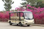 7.5KW Trojan Battery Sightseeing Electric Bus For Tourist Area 11 Passenger