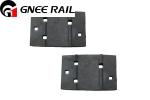UIC54 Rail Tie Plate Black Coating Surface