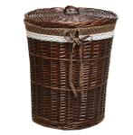 Cheap Storage Rattan Wicker Willow Laundry Basket With Lid Fashion Natural