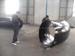 3400NB ASME Large Pipe Elbows Butt Weld 45 Degree Carbon Steel Big Size Marine