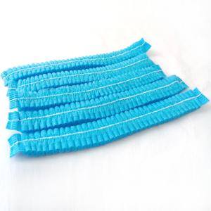 Wholesale Shower Disposable Cap Double Ribbon Pleated Anti Dust Non Woven General Size from china suppliers
