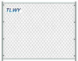 Wholesale BWG18-BWG7 Colored Chain Link Fencing Panels 1x50m 1.2x50m from china suppliers