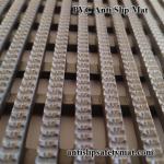 Anti Slip PVC Mat Roll Open Grid Plastic Floor Mat 4 Way Water Drainage