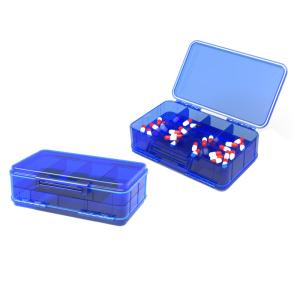 Wholesale Moisture Proof Bpa Free Medicine Organizers For Elderly Tablet 2 Double Sided Pill Box from china suppliers