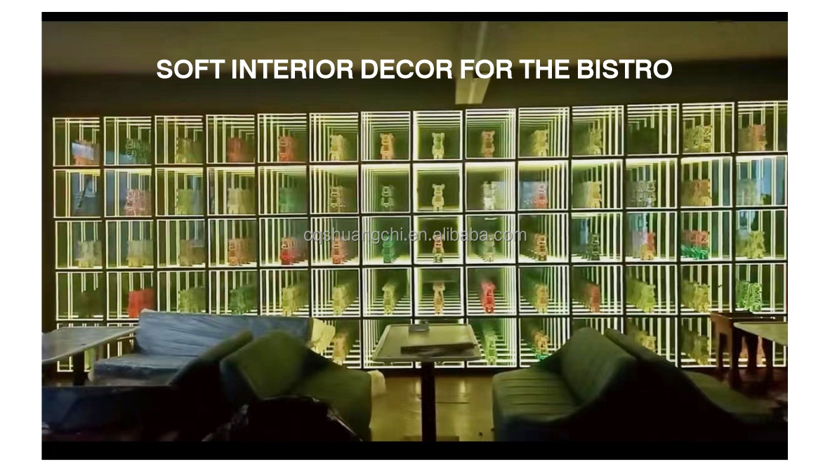 Customized Color Neon Mirror Ambiance Lighting The Perfect Way to Brighten Your Space