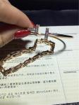 18kt gold bracelet with yellow gold or white gold