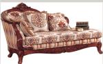 Brown Italian Leather Luxury Chaise Lounge Handcraft