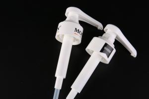 Wholesale White Universal Closure PlasticFood grade certified by German TUV Laboratory Syrup Pump Dispenser 5ml 8ml 10ml UKS10 from china suppliers